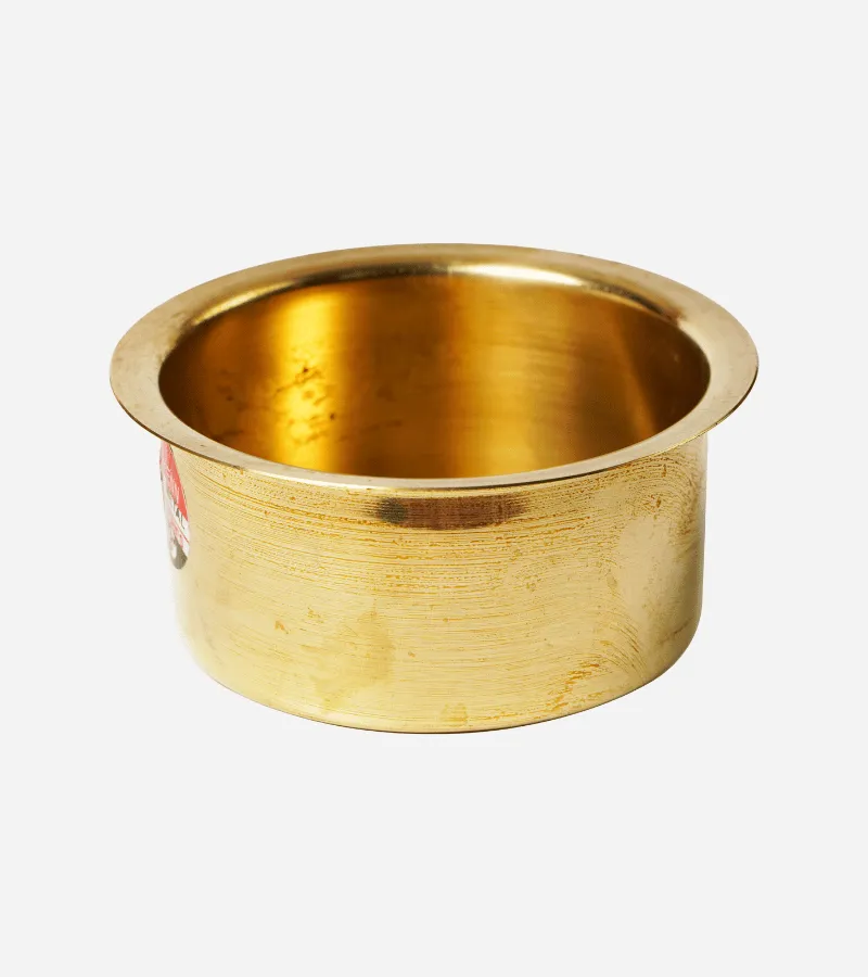 Brass Havan Patra - alternate view