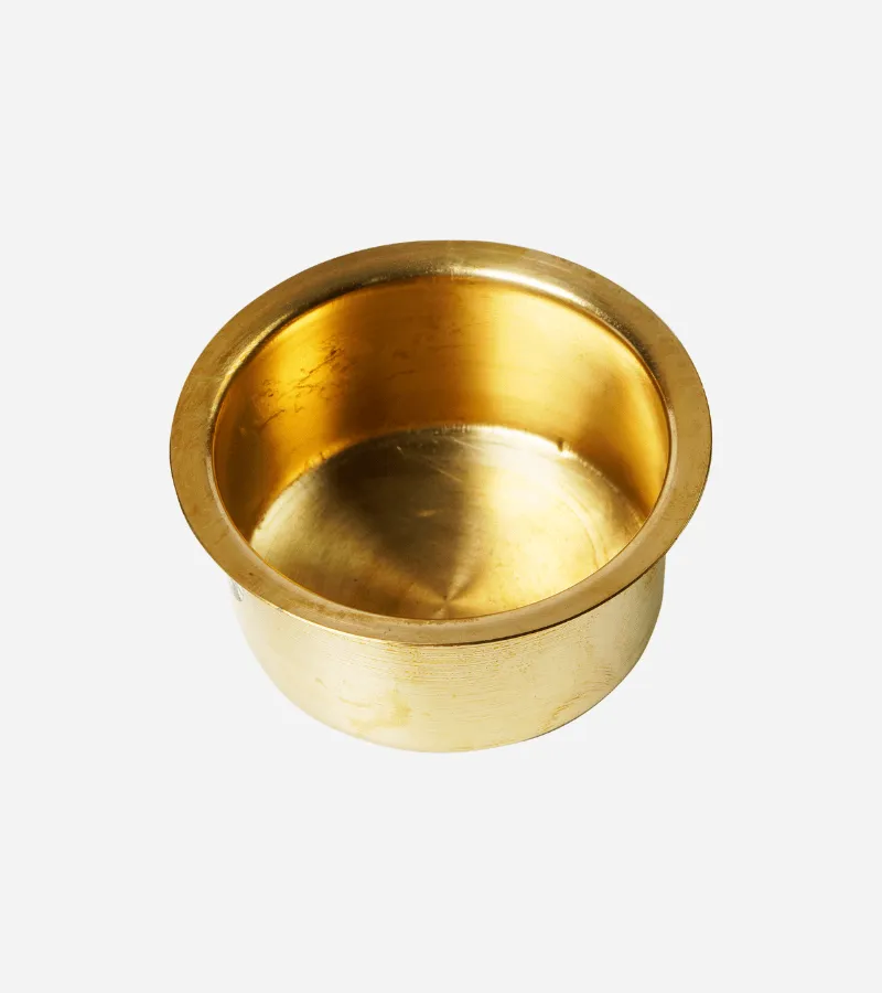 Brass Havan Patra - third view