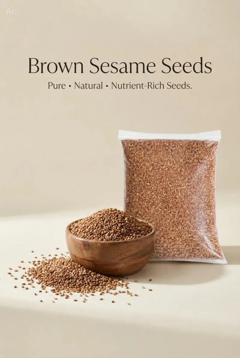 Brown Sesame Seeds (तिल / Til) - main product image