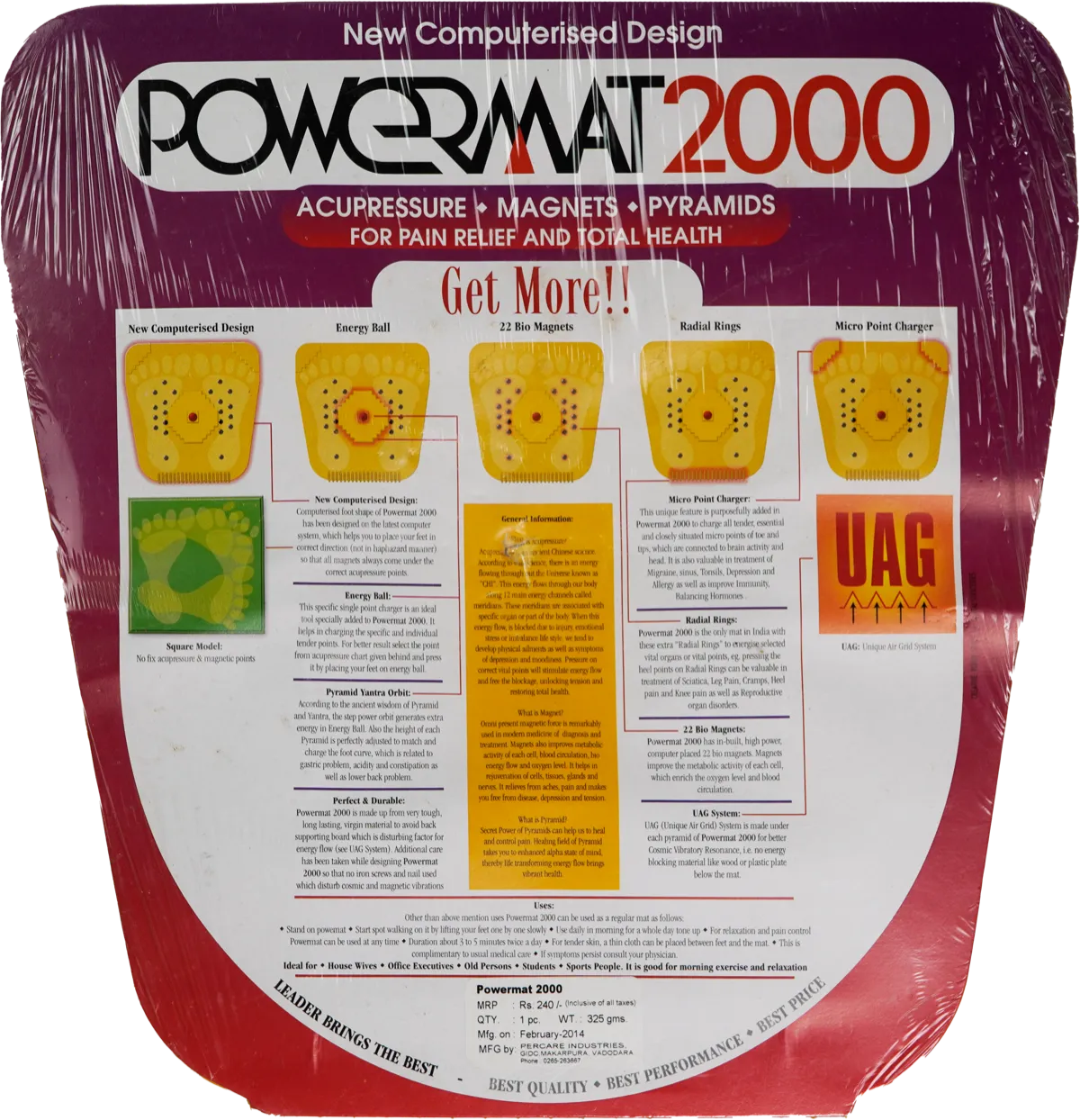 Powermat 2000 - alternate view