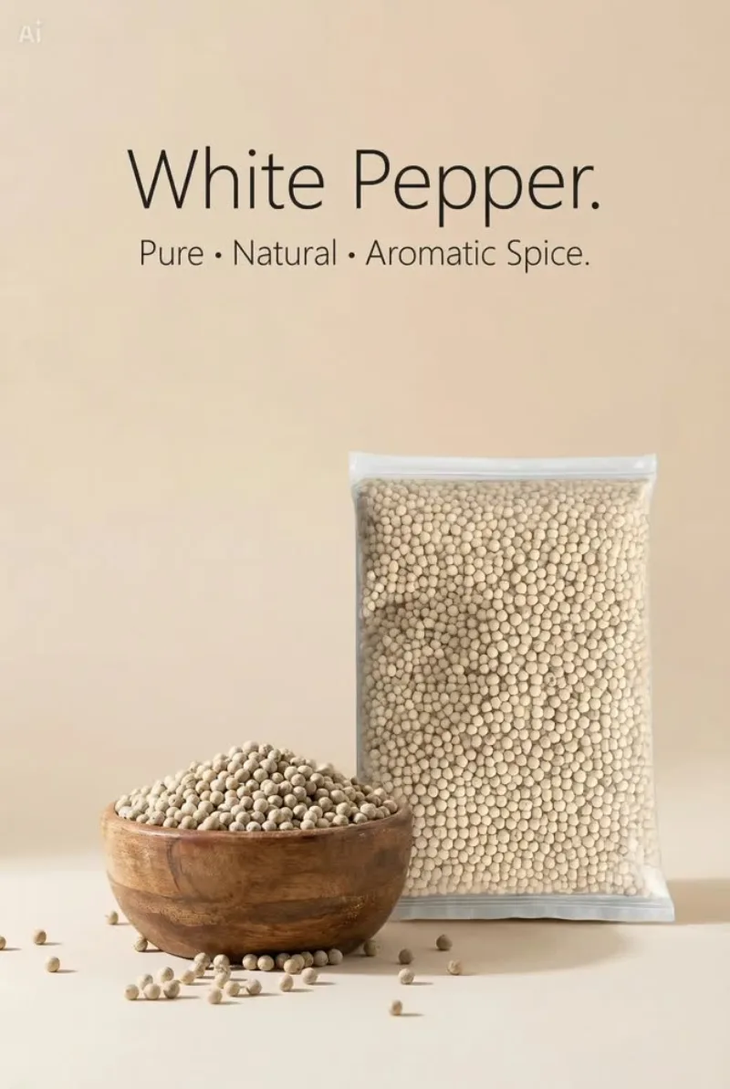 White Pepper (सफ़ेद मिर्च / Safed Mirch) - main product image