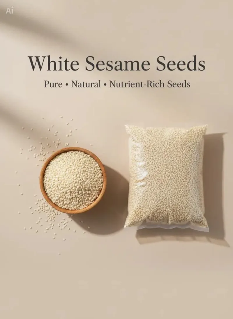 White Sesame Seeds (सफ़ेद तिल / Safed Til) - main product image