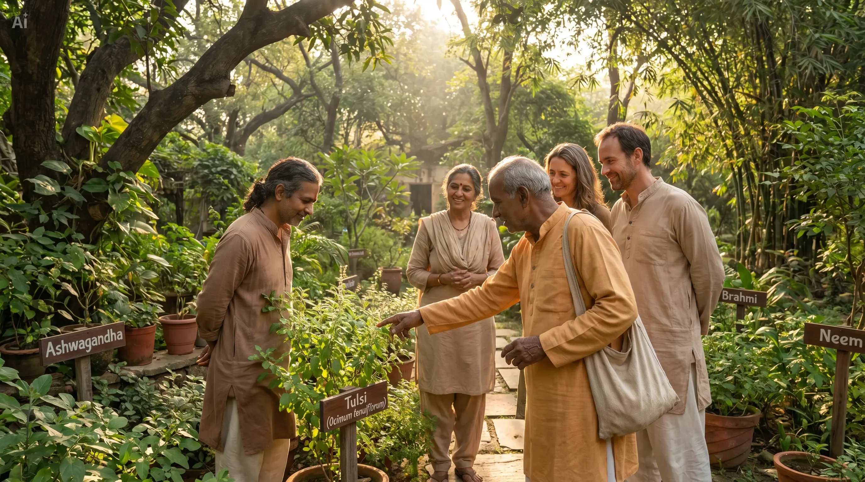 Vedic Herb Walk — Charak Vatika & Veda Vatika Tour