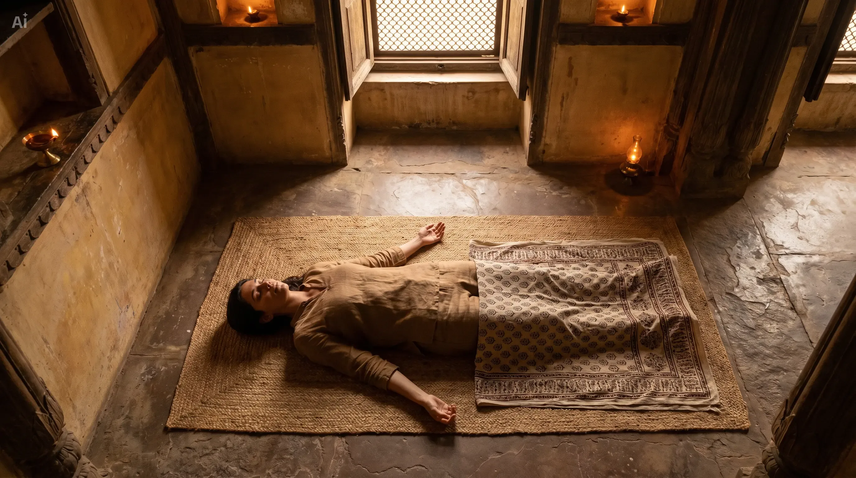 Shavasana — Preparation